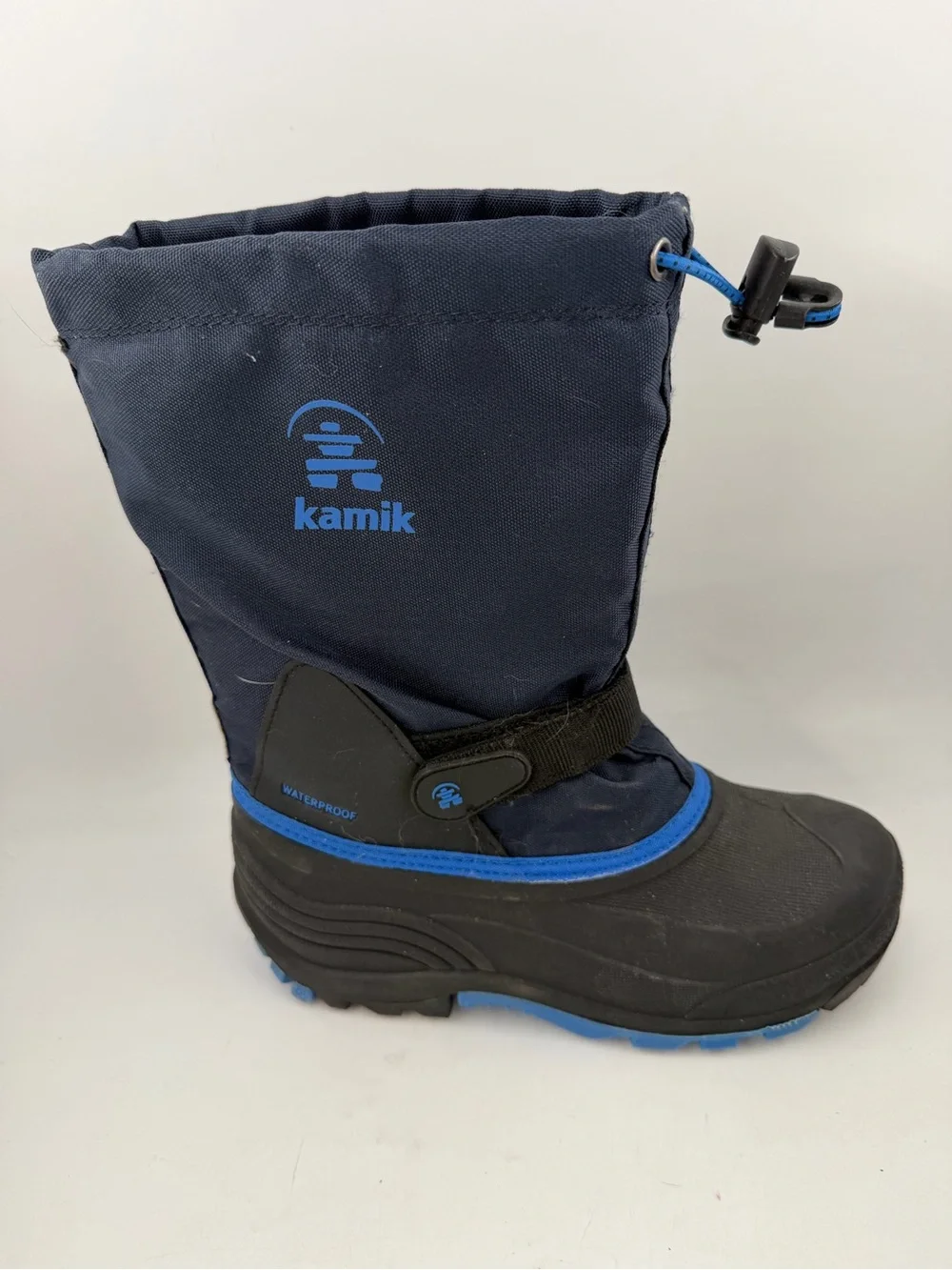 Kamik Unisex Kids Waterbug 5 -SZ 5Y- Waterproof Insulated Winter Snow Boots